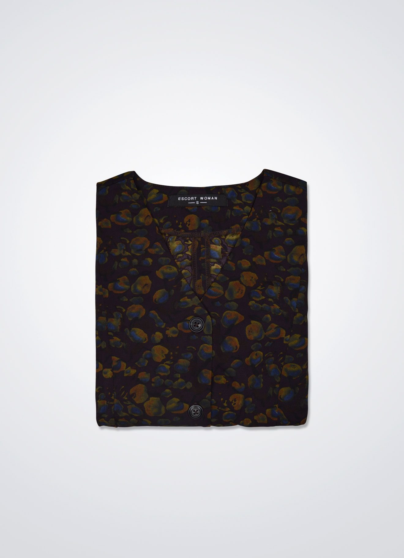 Plum-Perfect by V-Neck Dress