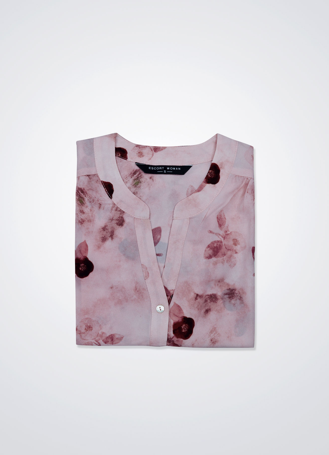 Powder-Pink by Sleeve Blouse