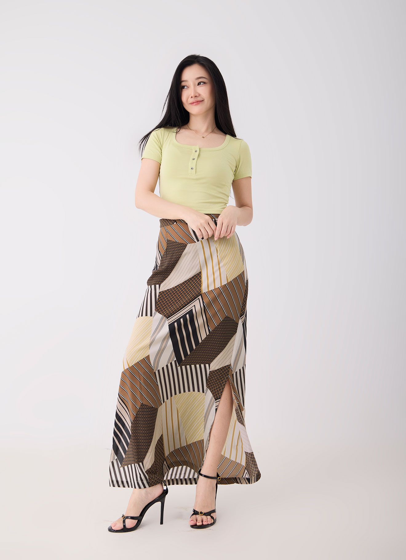 Prairie-Sand by Casual Maxi Skirt
