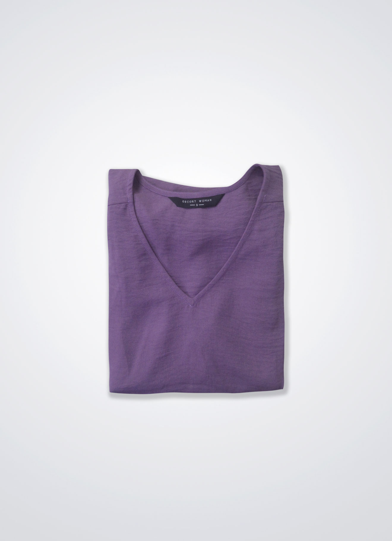 Purple-Gumdrop by Sleeve Top