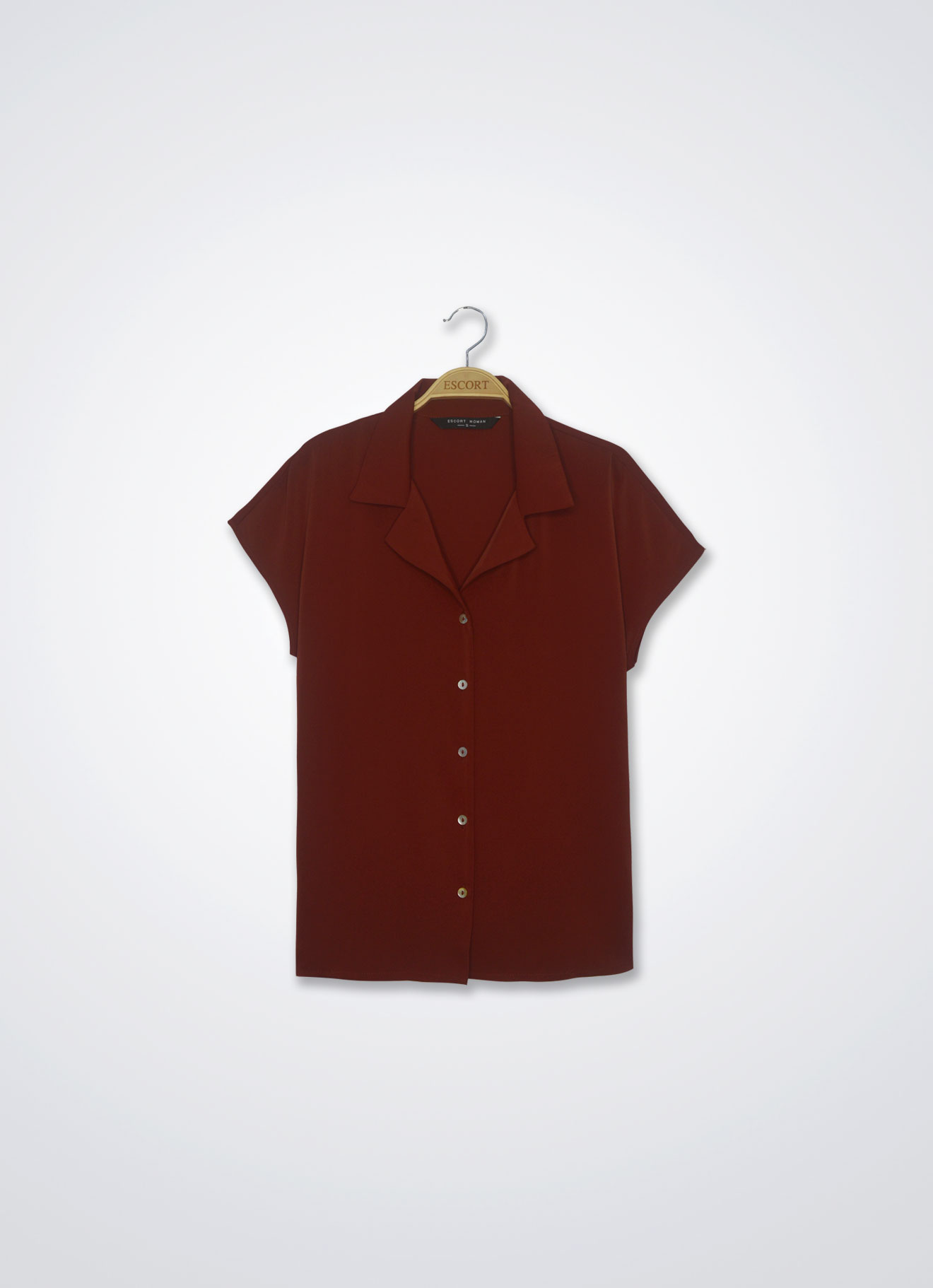 Red-Ochre by Sleeve Top