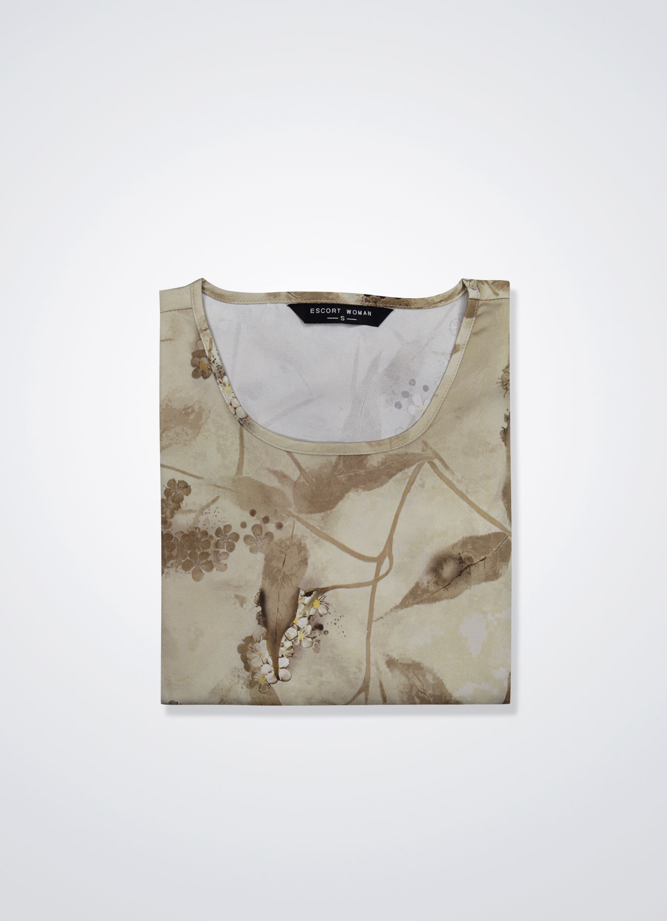 Reed-Yellow by Floral Printed Dress