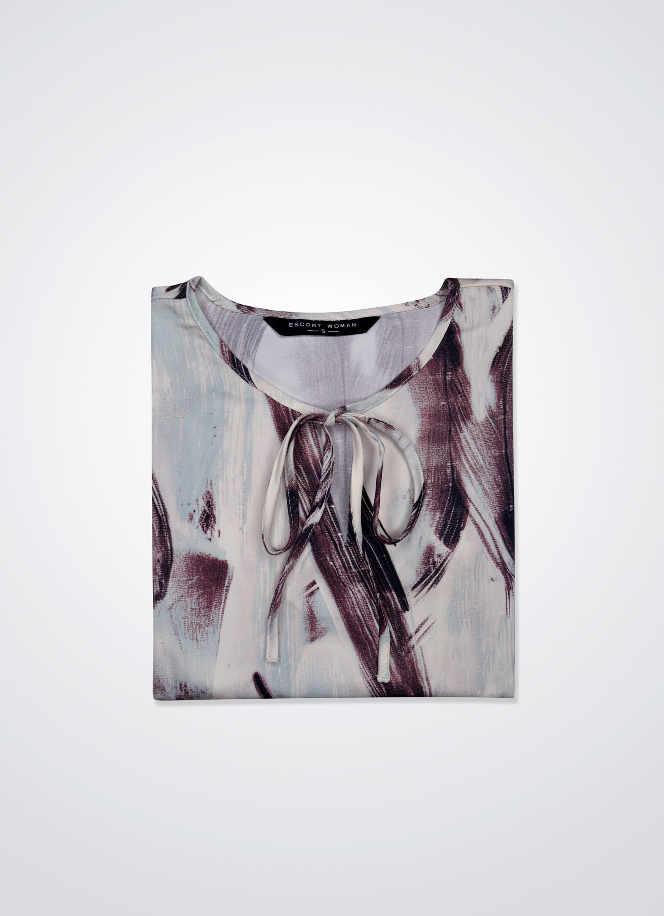 Rose-Brown by Sleeve Dress