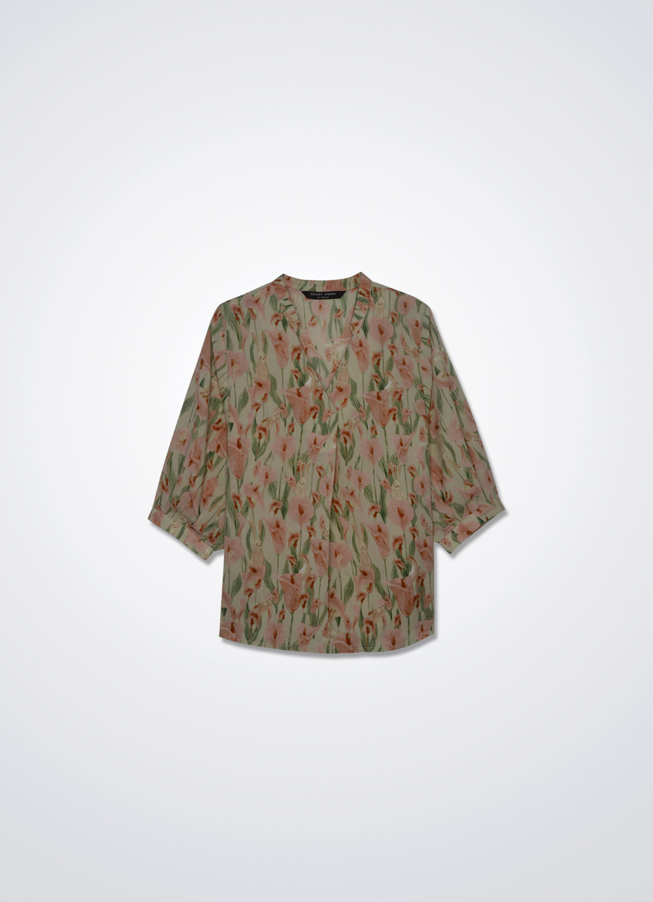 Rose-Cloud by Floral Printed Top