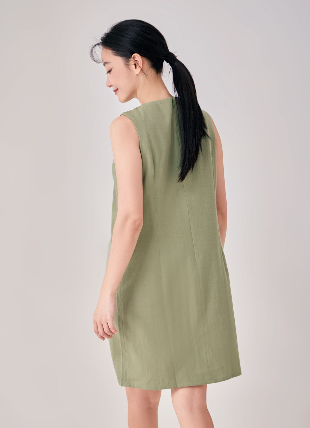 Sage by Sleeveless Dress