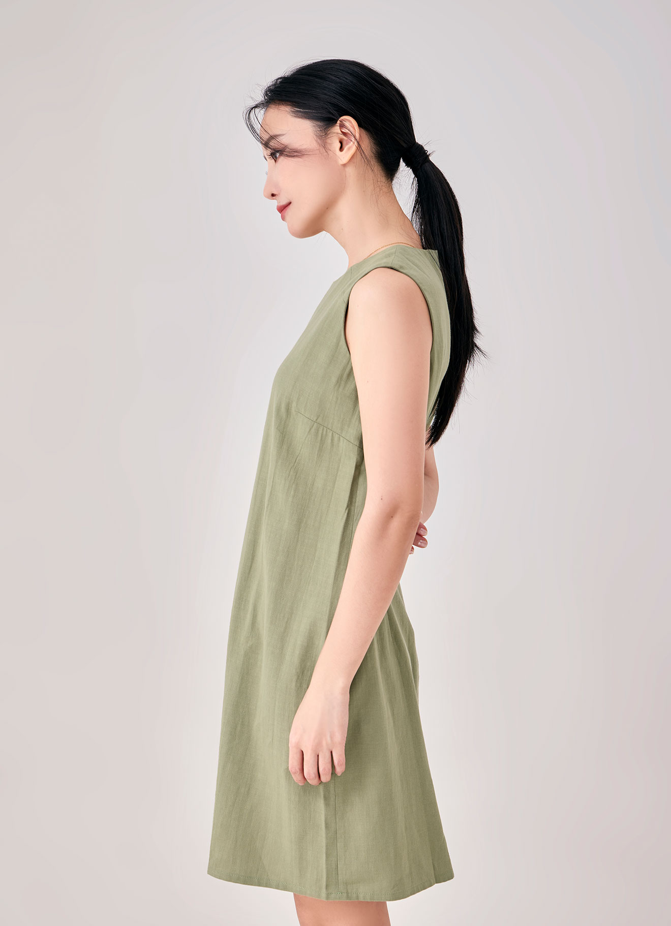 Sage by Sleeveless Dress