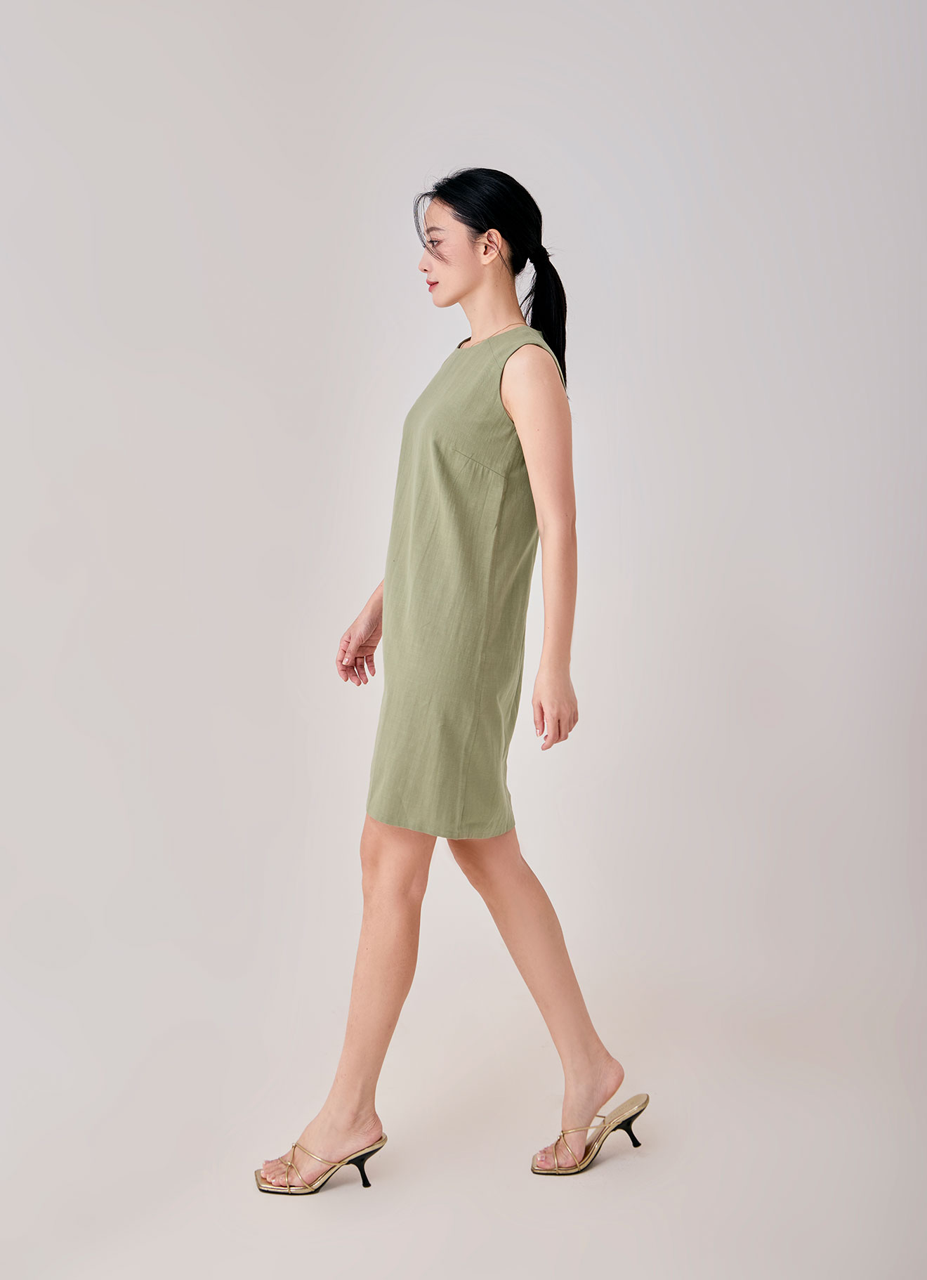 Sage by Sleeveless Dress