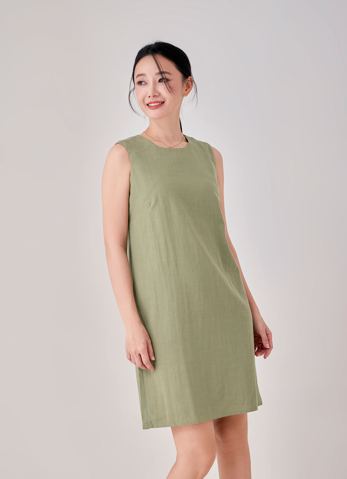Sage by Sleeveless Dress