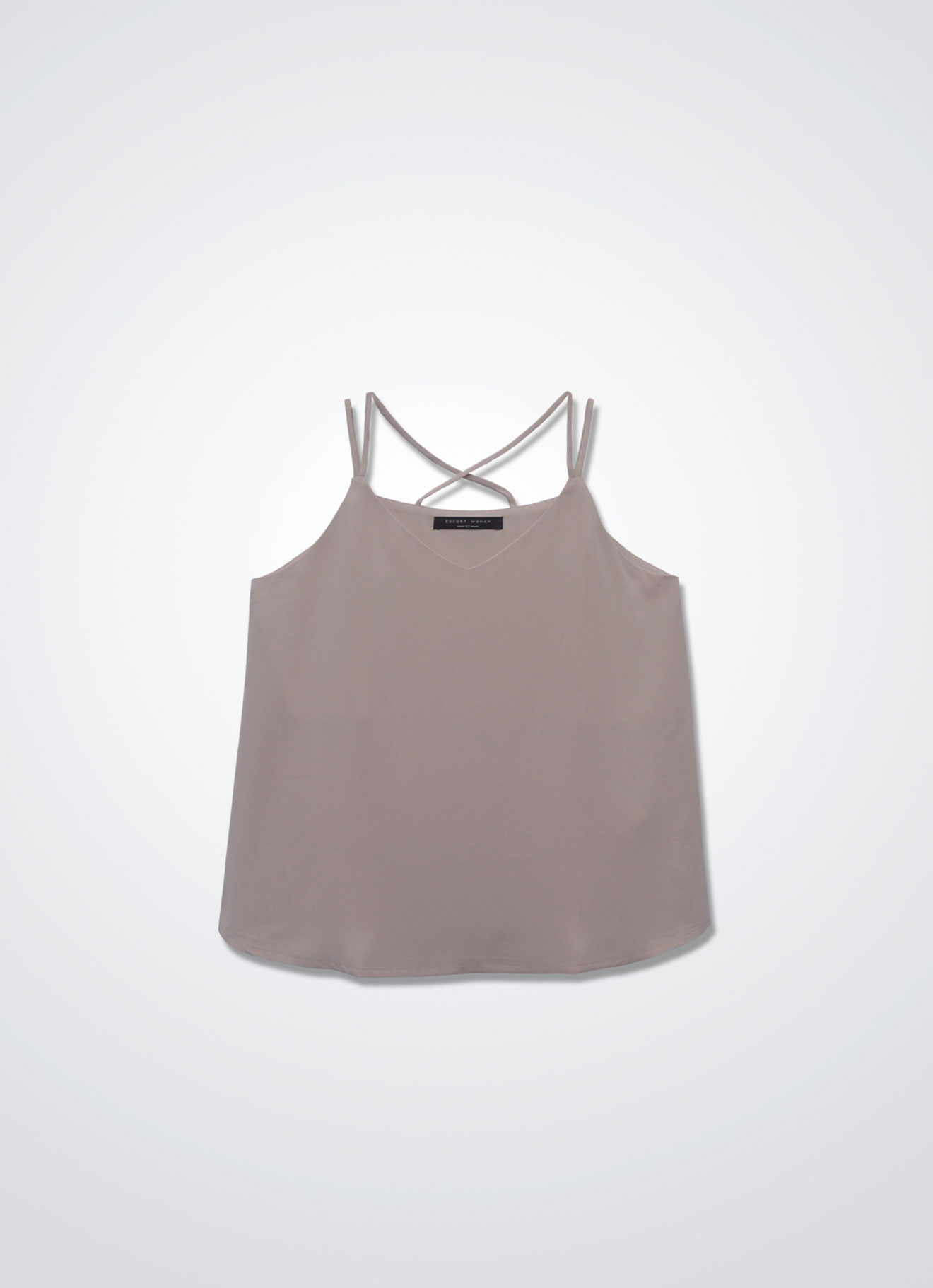 Scallop-Shell by Sleeveless Top