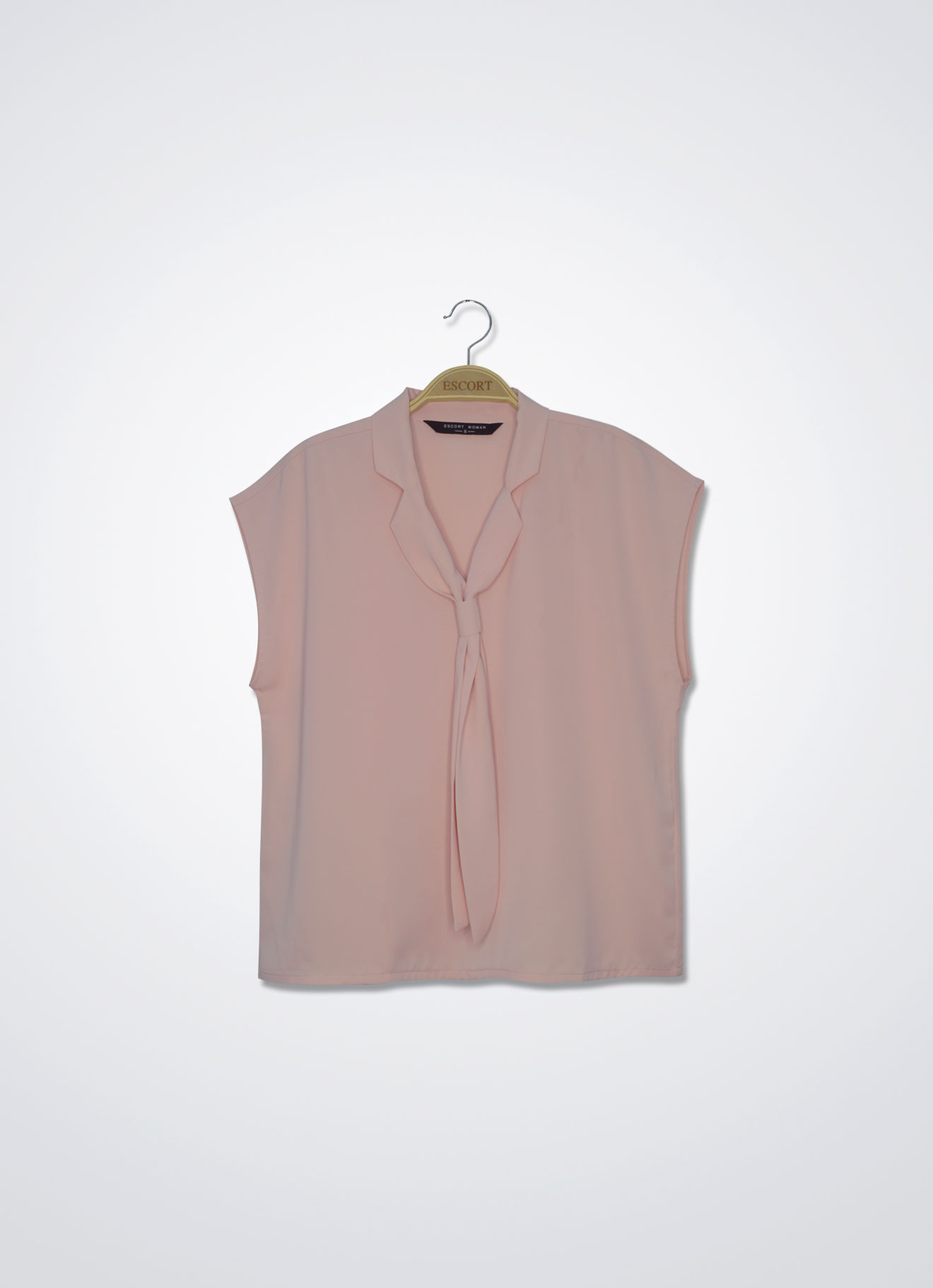 Scallop-Shell by Sleeve Top