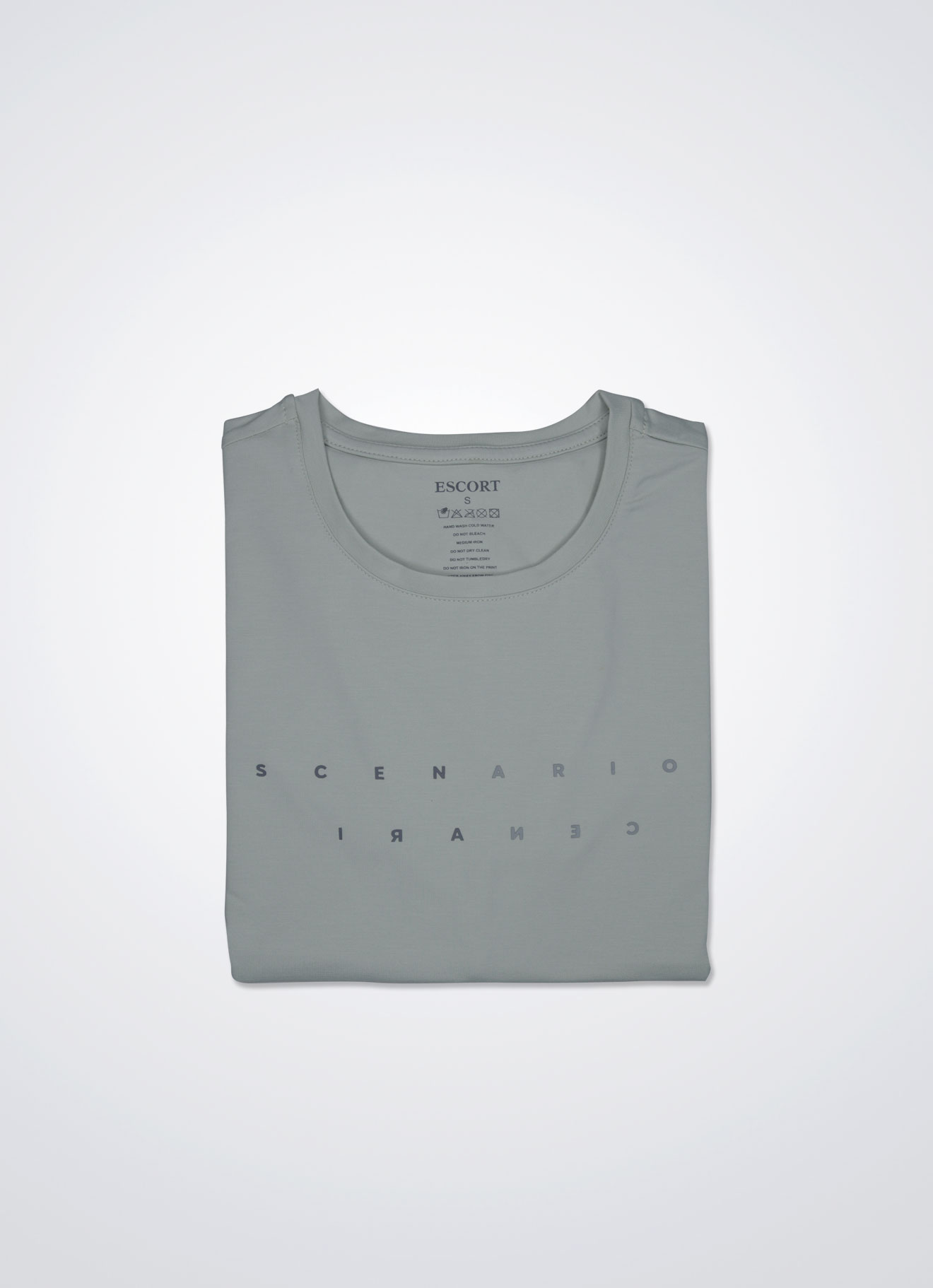 Sea-Foam by Printed T-Shirt