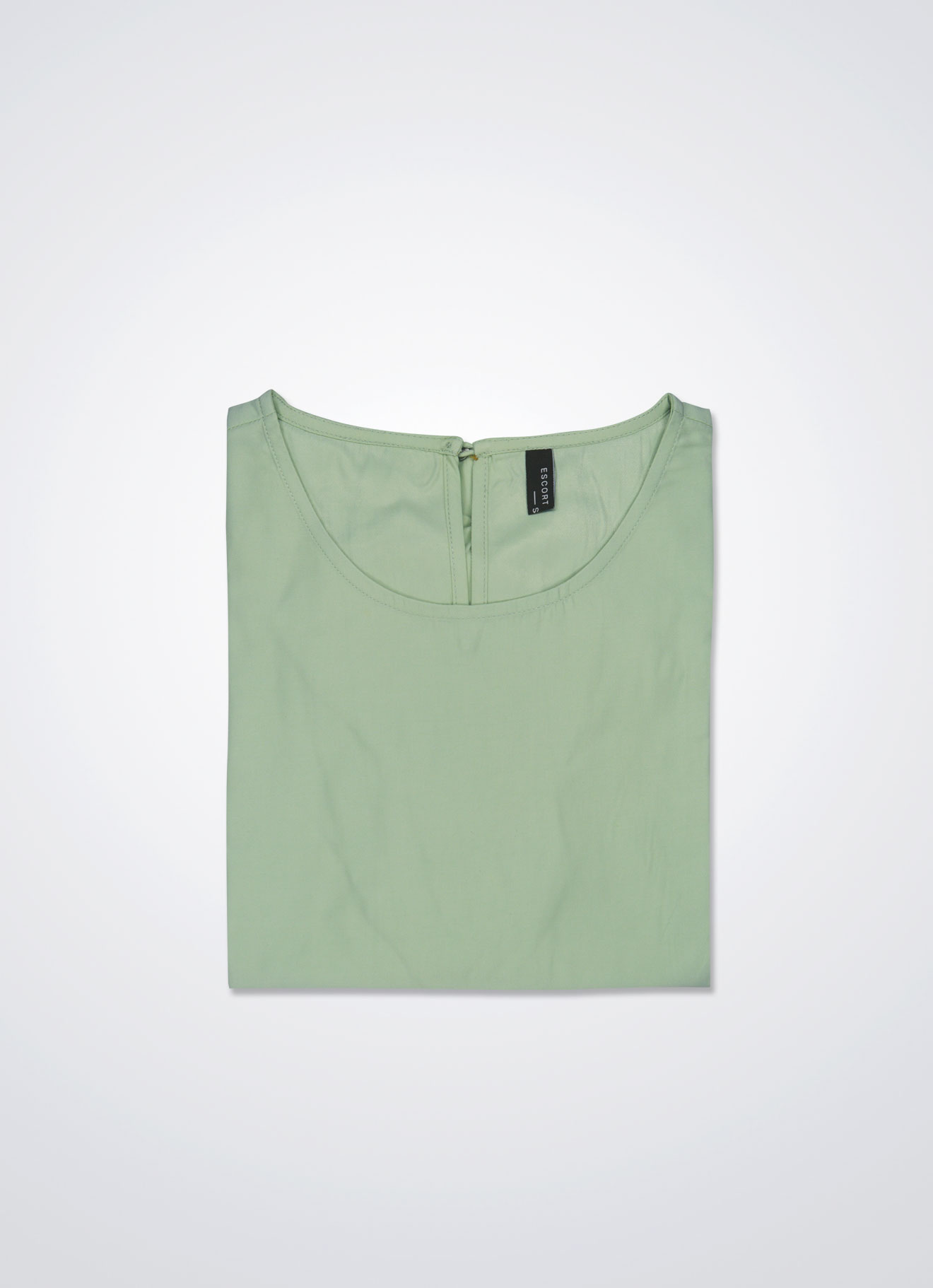 Seafoam-Green by Sleeve Blouse