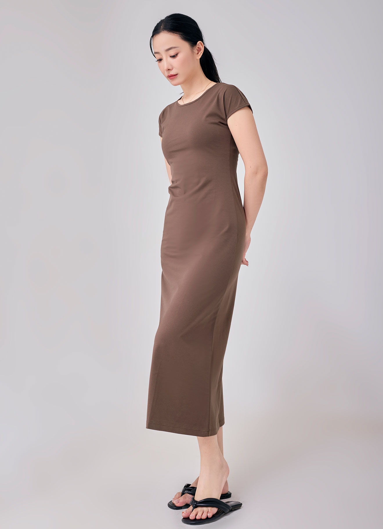 Sepia by Sleeve Dress