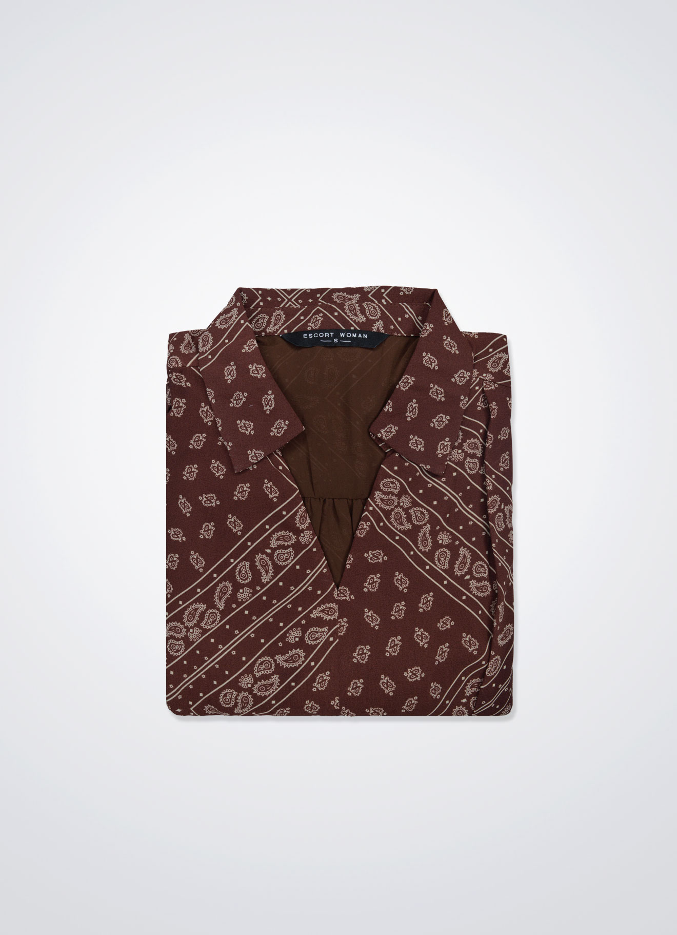 Sequoia by Shirt Collar Dress with Belt