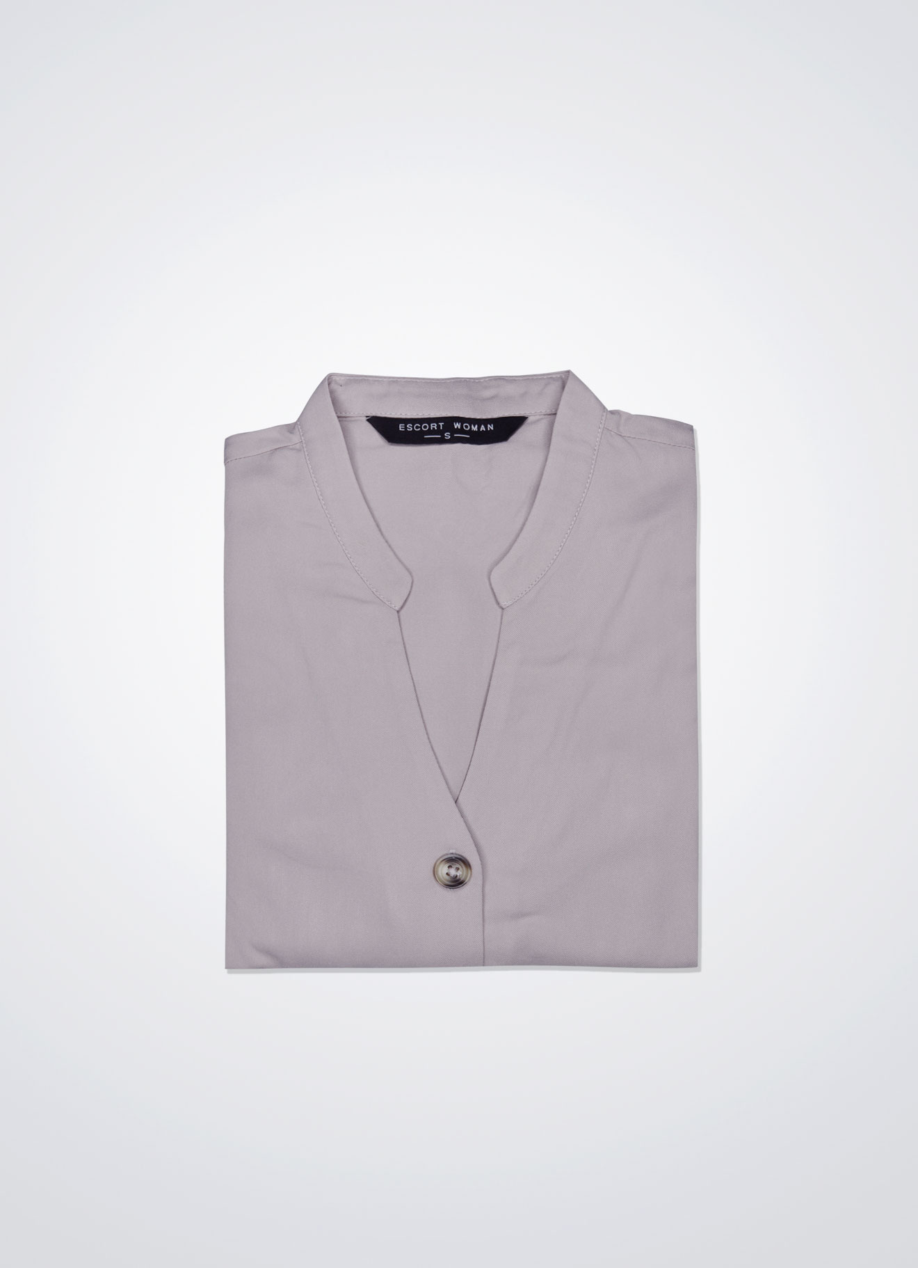 Shadow-Gray by Sleeve Dress