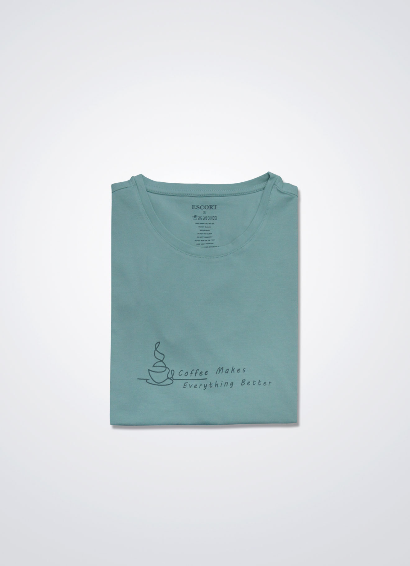 Silt-Green by Printed Top
