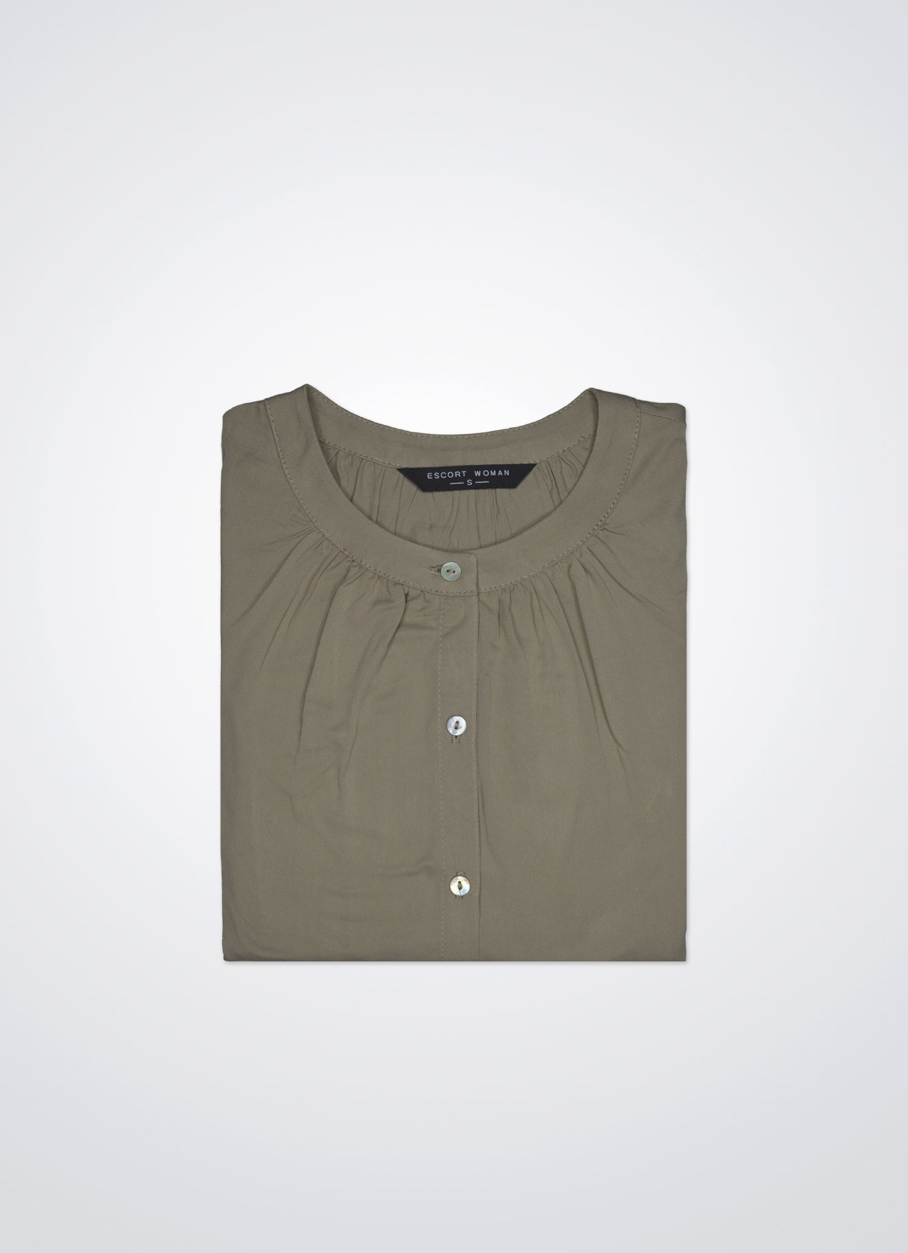Sliver-Sage by Sleeve Blouse
