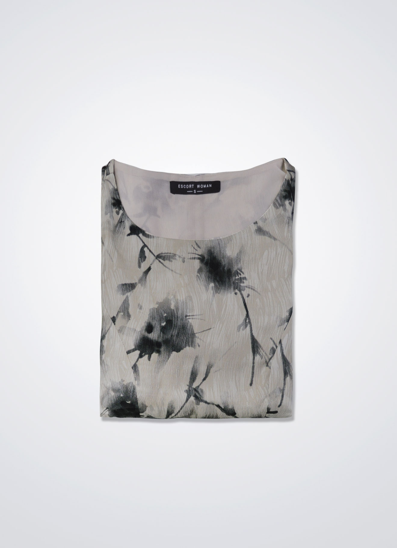 Smoke-Gray by Printed Dress