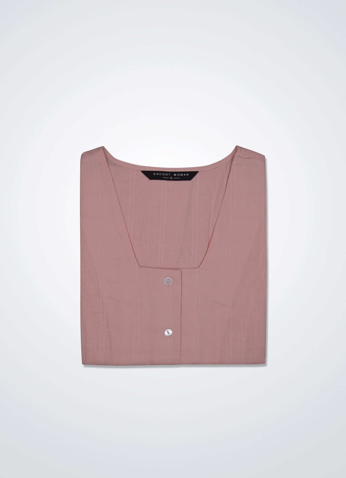 Strawberry-Cream by Sleeveless Blouse