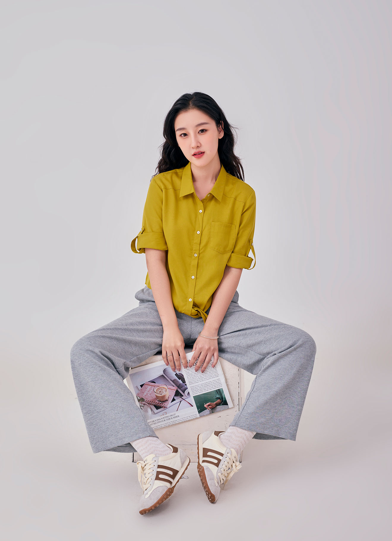 Sulpur by SHIRT WITH KNOT