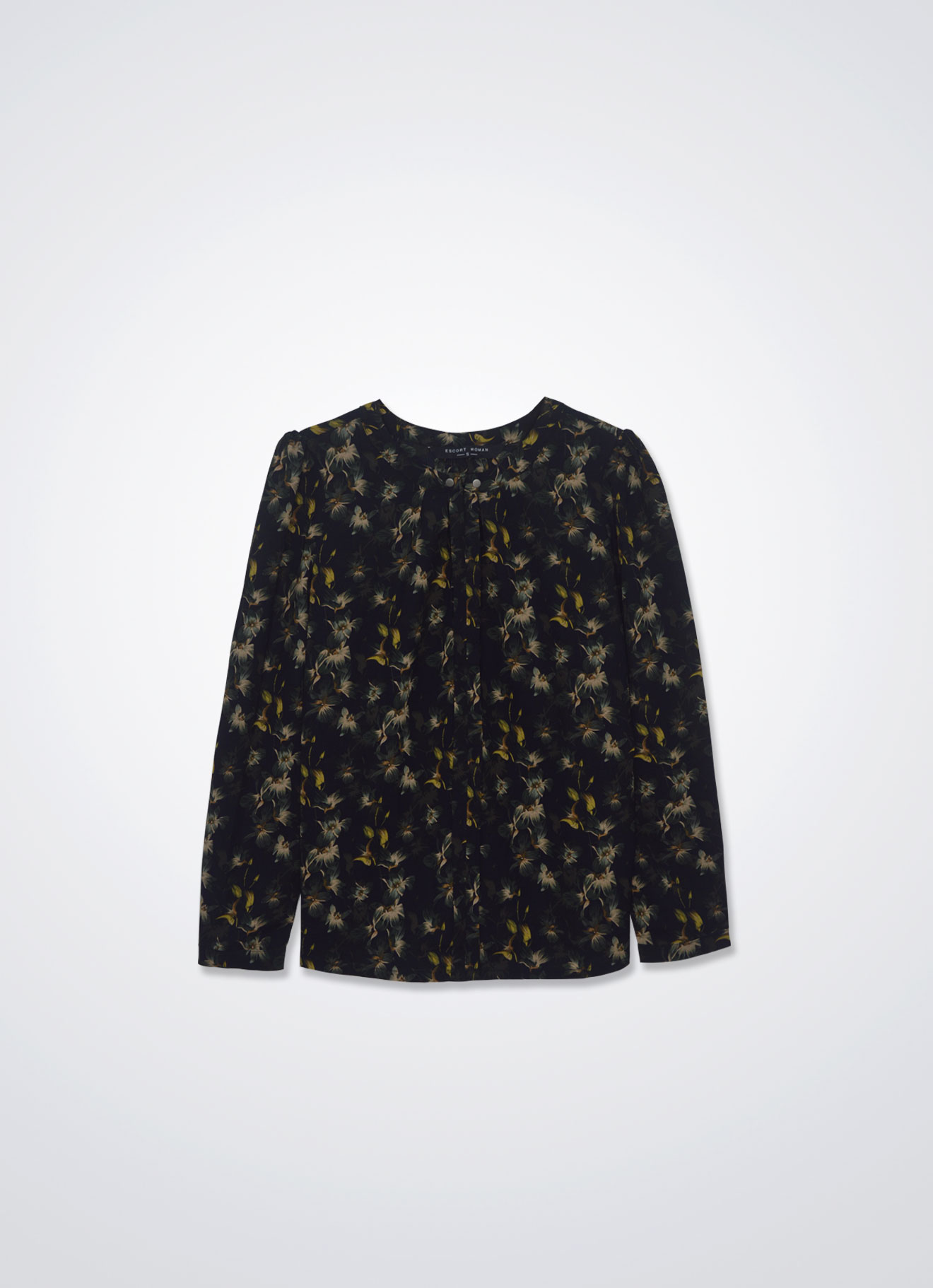 Super-Lemon by Floral Printed Blouse