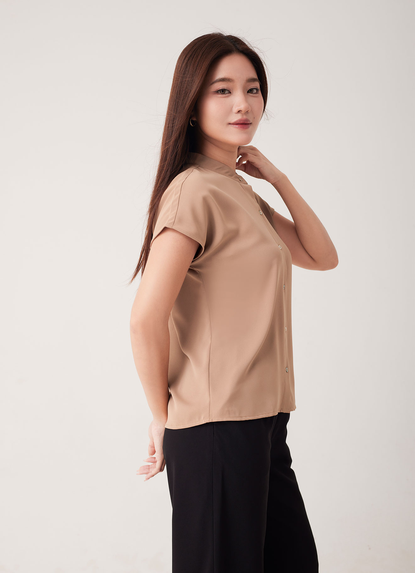 Tannin  by Sleeve Blouse