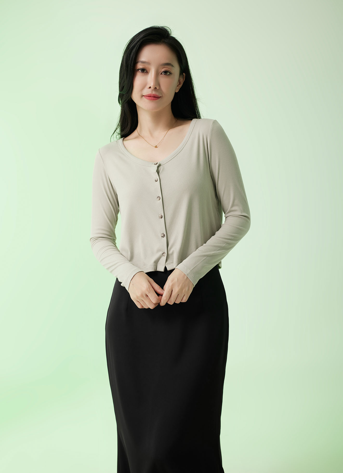 Tender-Greens  by Long Sleeve Top