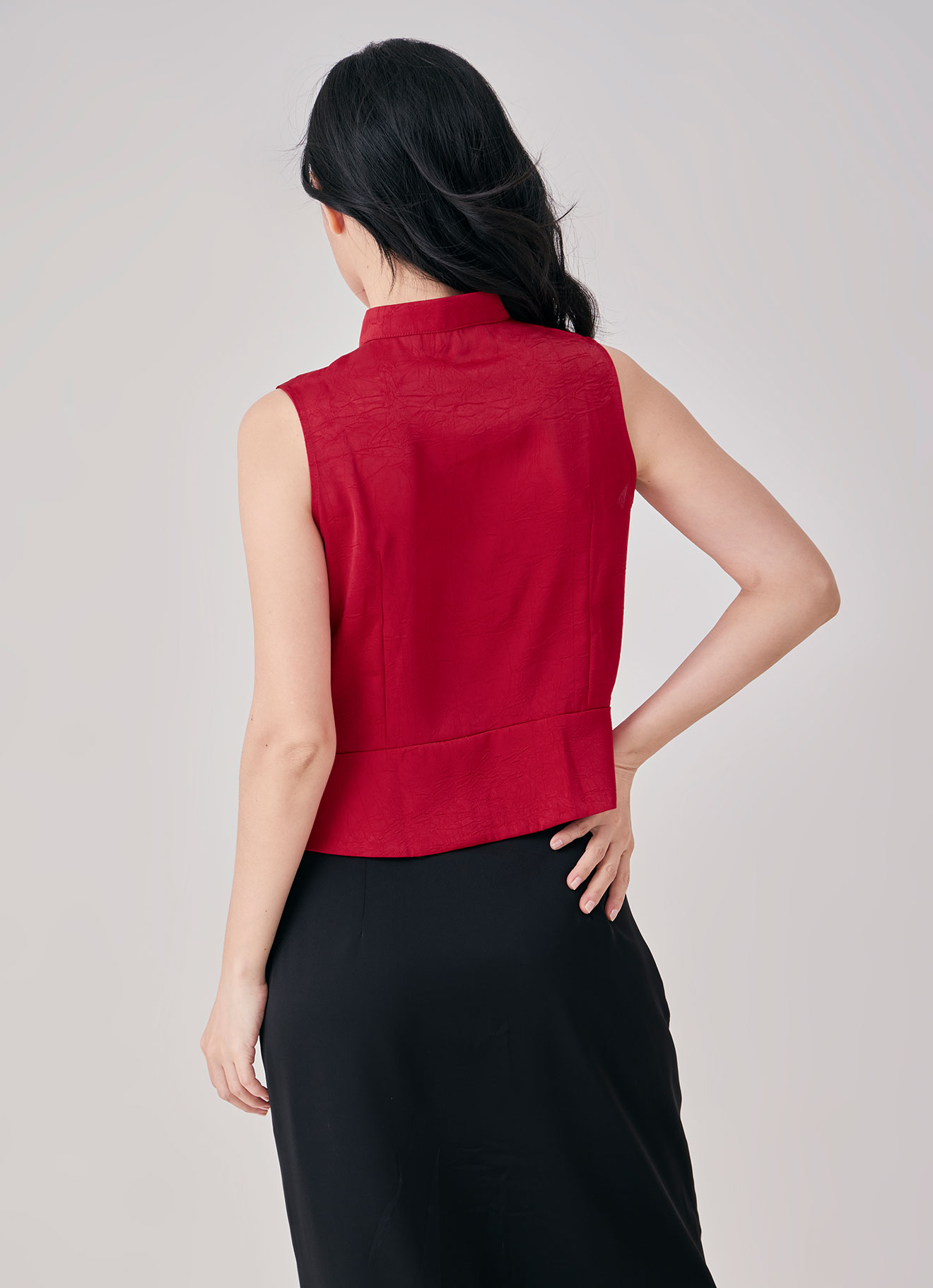 True-Red by Sleeveless Top