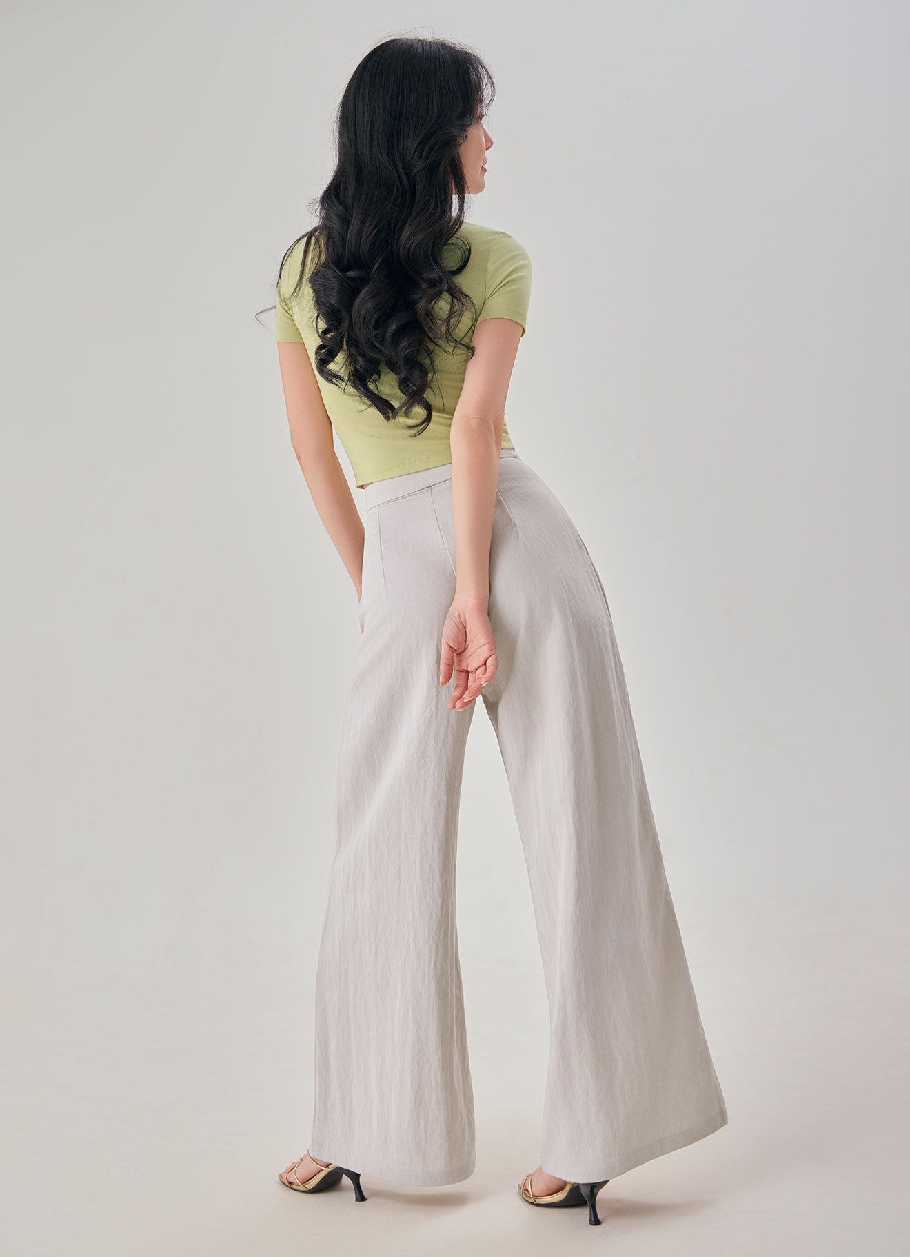 Turtledove  by Wide-Leg Pants
