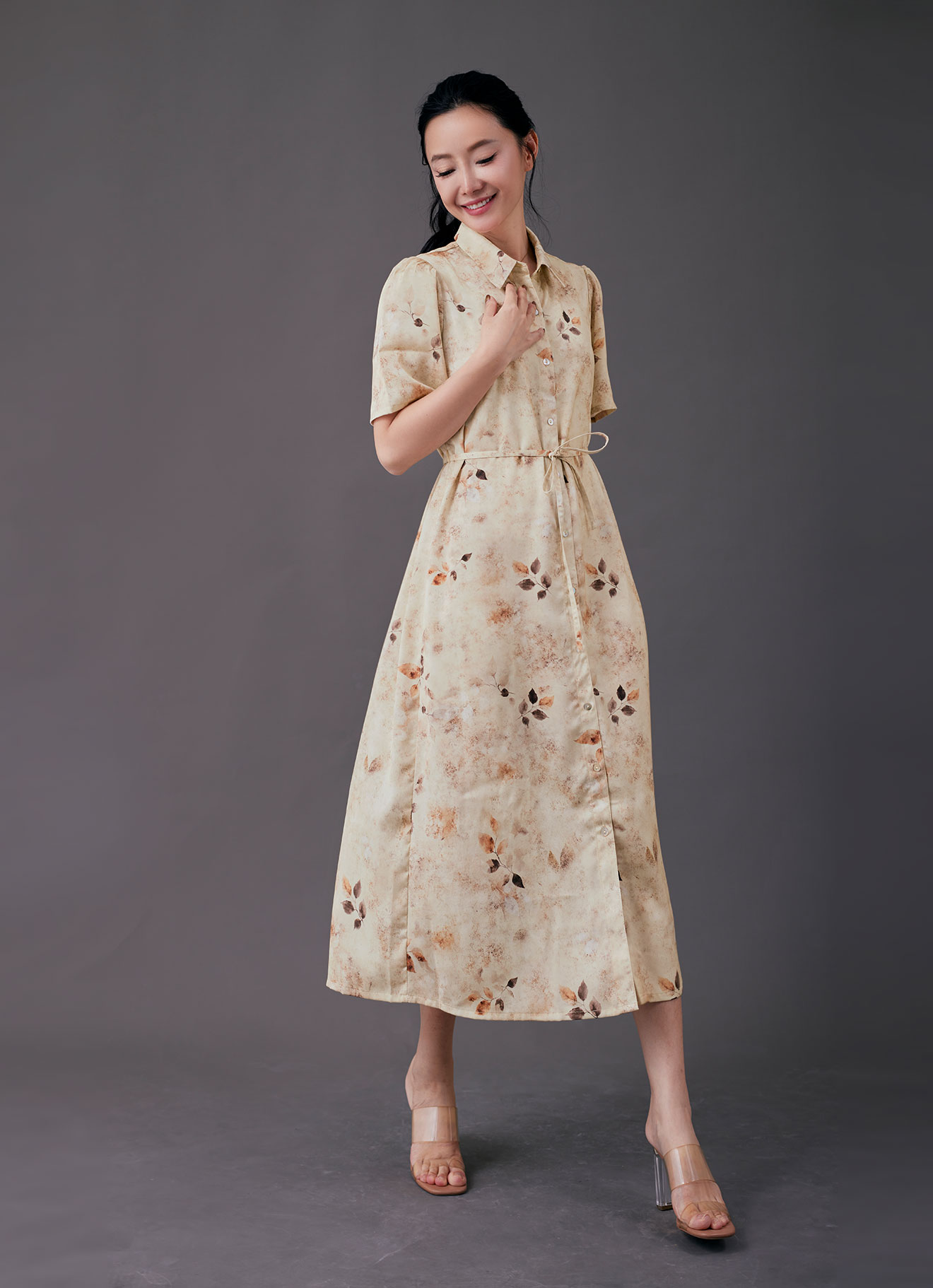 Vanilla by Shirt Collar Dress