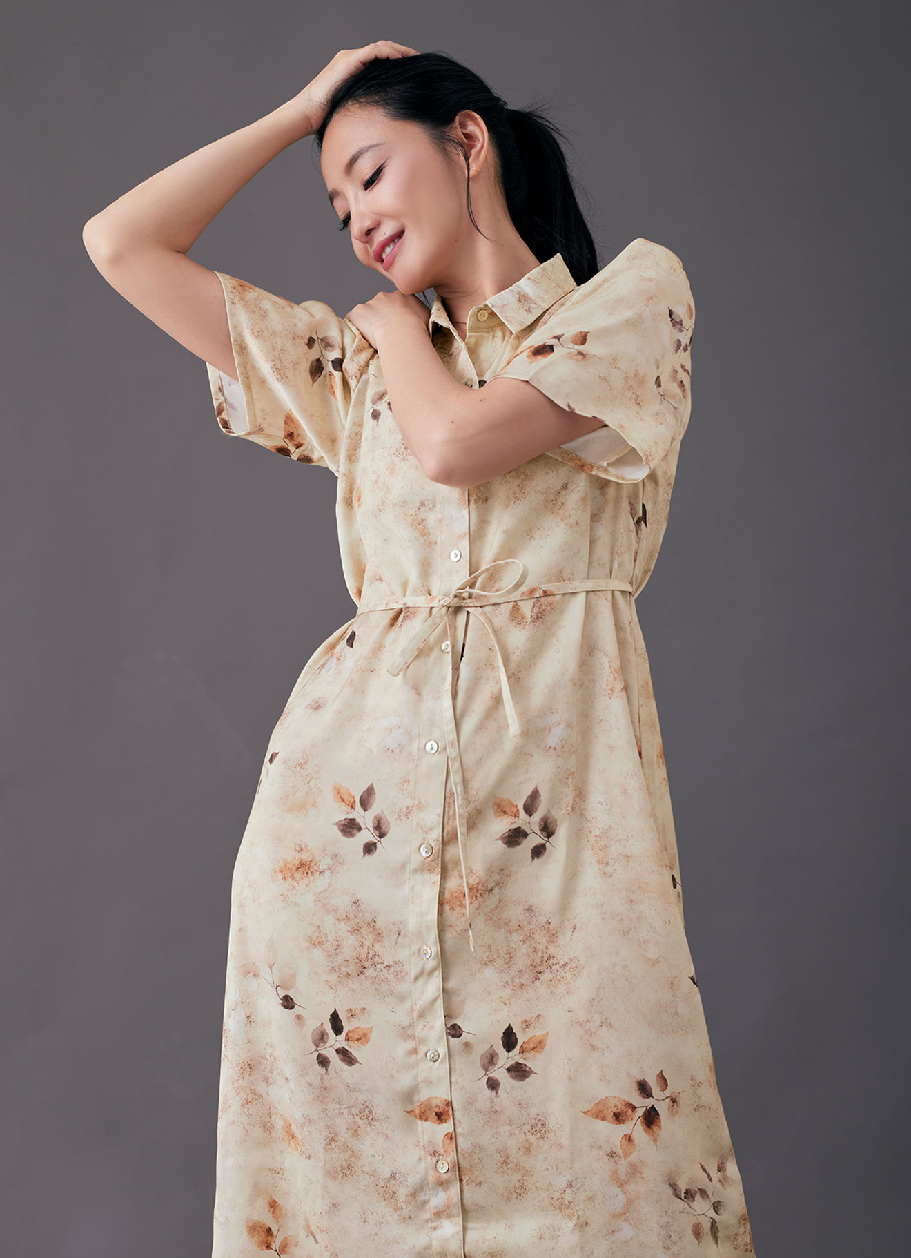 Vanilla by Shirt Collar Dress