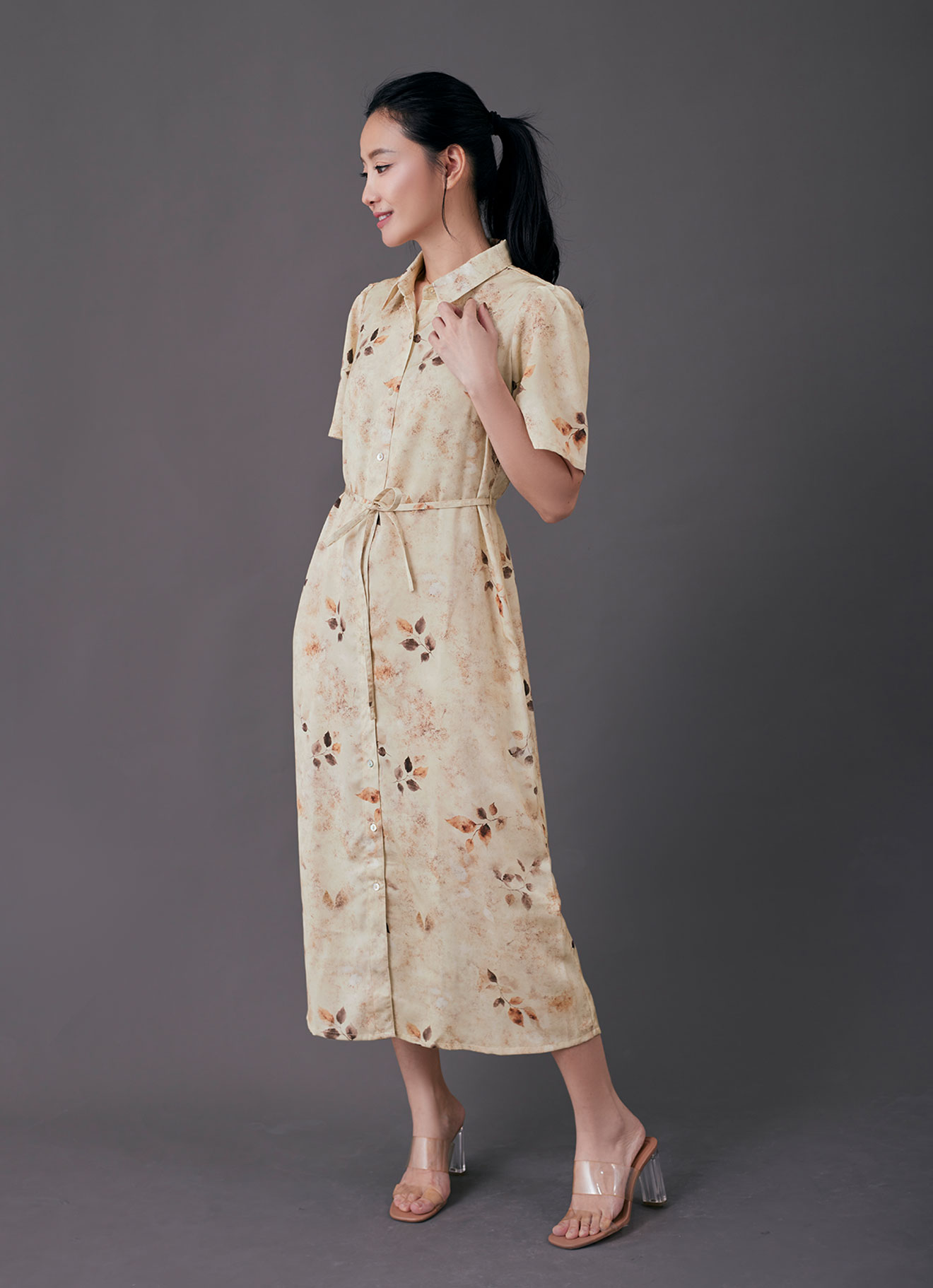 Vanilla by Shirt Collar Dress