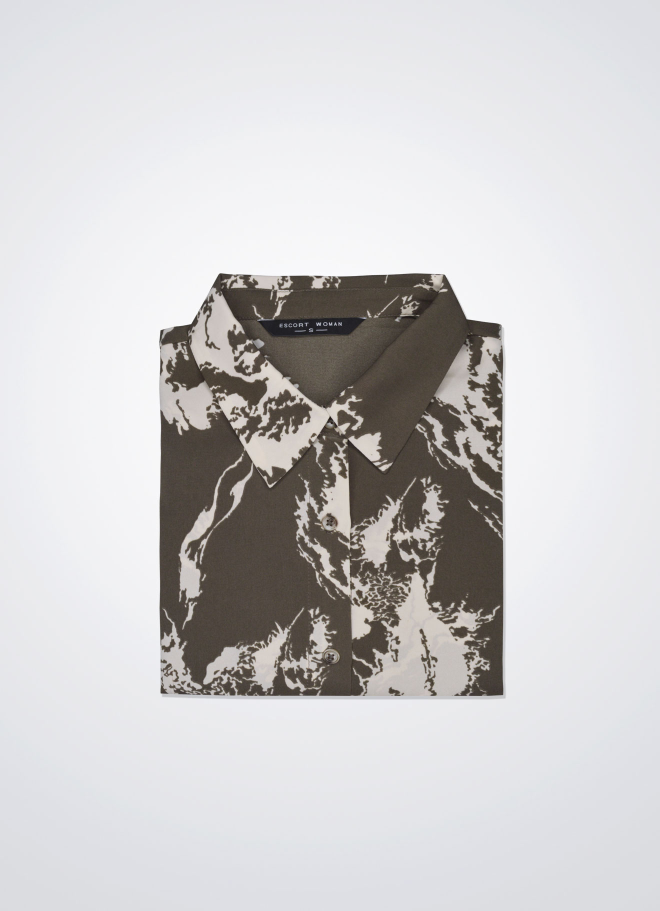 Walnut by Shirt Collar Dress