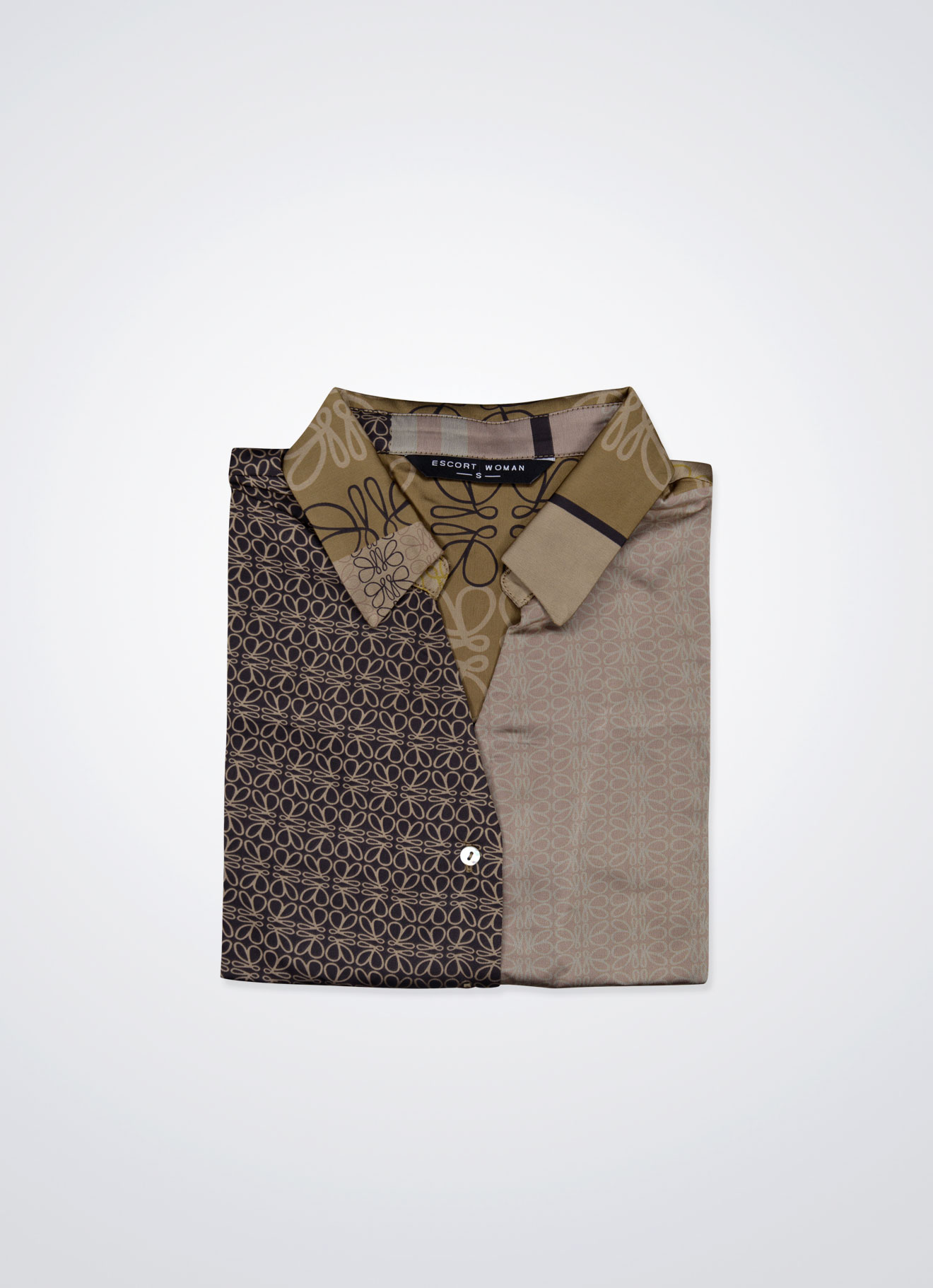 Warm-Sand by Printed Shirt