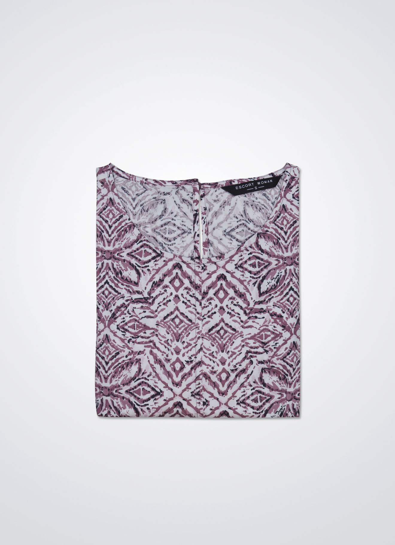 Wistful-Mauve by Printed Dress